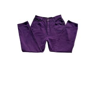Vintage Route 66 Purple Jeans Size 13/14 100% Cotton Highwaisted Straightleg